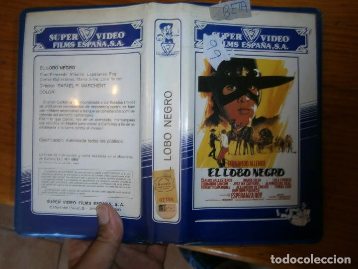 Cine: EL LOBO NEGRO -BETA - Foto 1