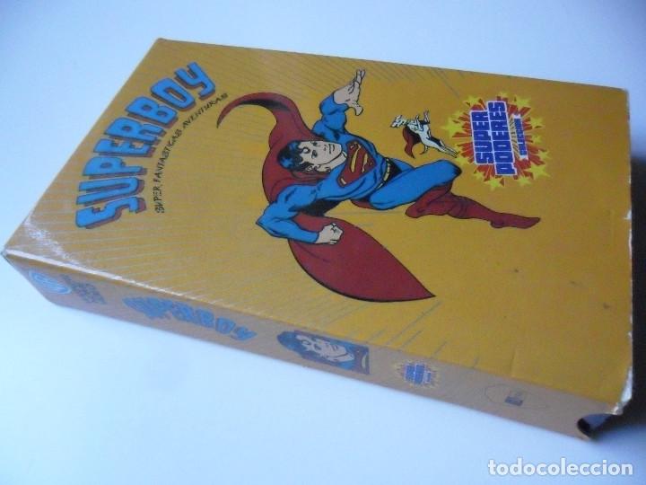 Cine: SUPER POWERS SUPER PODERES SUPERBOY BETA DC COMICS WARNER BROS 1985 - Foto 3