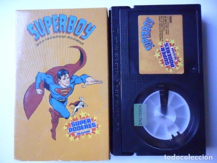 Cine: SUPER POWERS SUPER PODERES SUPERBOY BETA DC COMICS WARNER BROS 1985 - Foto 4