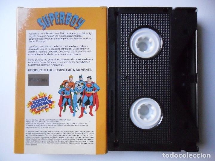 Cine: SUPER POWERS SUPER PODERES SUPERBOY BETA DC COMICS WARNER BROS 1985 - Foto 5
