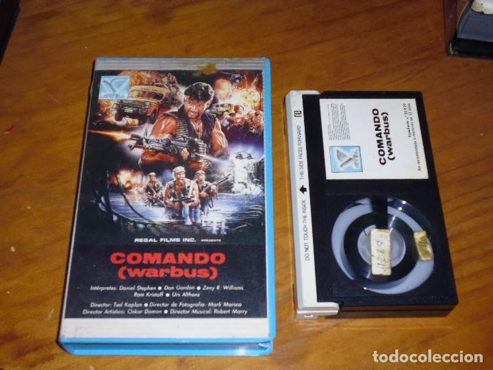 Cine: COMANDO / WARBUS - DANIEL STEPHEN, DON GORDON, ROM KRISTOFF, TED KAPLAN - BETA - Foto 1