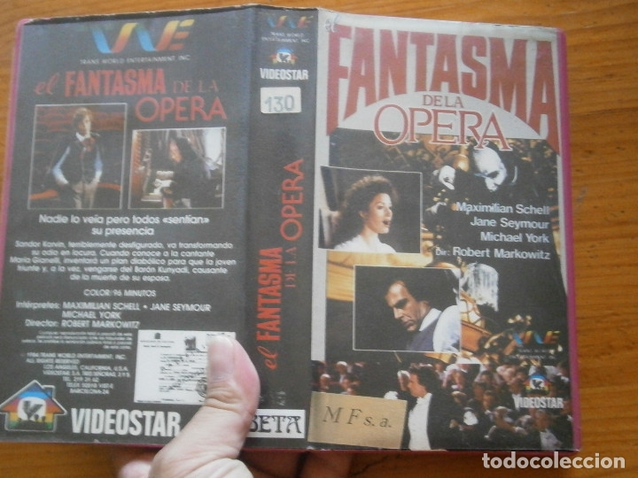 Cine: EL FANTASMA DE LA OEPERA-BETA - Foto 1