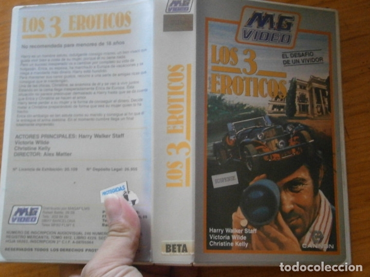 Cine: LOS TRES EROTICOS-BETA beta beta - Foto 1