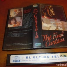 Cine: EL ÚLTIMO TELÓN - THE FINAL CURTAIN - ALBERTO DE MARTINO ,TELLY SAVALAS - GIALLO - TERROR - BETA