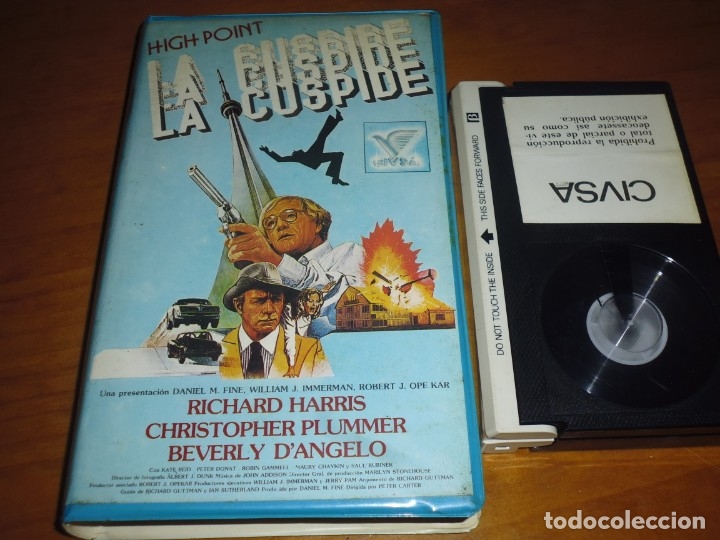 Cine: LA CUSPIDE - RICHARD HARRIS , CHRISTOPHER PLUMMER - BETA - Foto 1