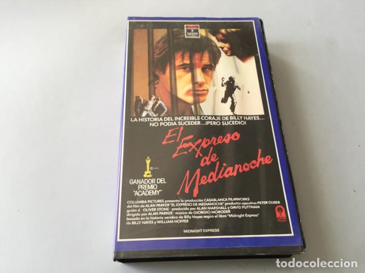 Cine: BETA VIDEO EL EXPRESO DE MEDIANOCHE Alan Parker Oliver Stone Giorgio Moroder Giorgio Moroder - Foto 1