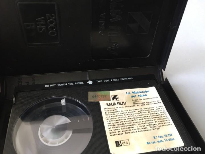 Cine: BETA VIDEO LA MALDICION DEL IDOLO - Foto 3