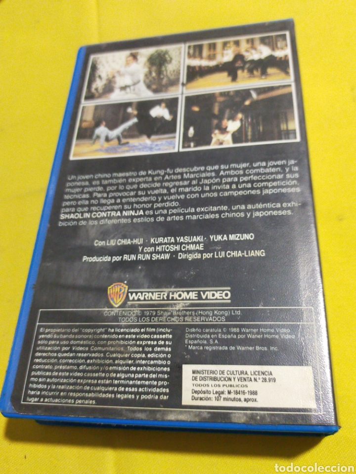 Cine: SHAOLIN CONTRA NINJA 1988 BETA ORIGINAL - Foto 2