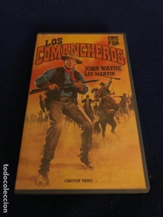 Cine: BETA LOS COMANCHEROS JOHN WAYNE JOHN WAYNE CBS FOX PEDIDO M&Iacute;NIMO 8&euro; - Foto 1