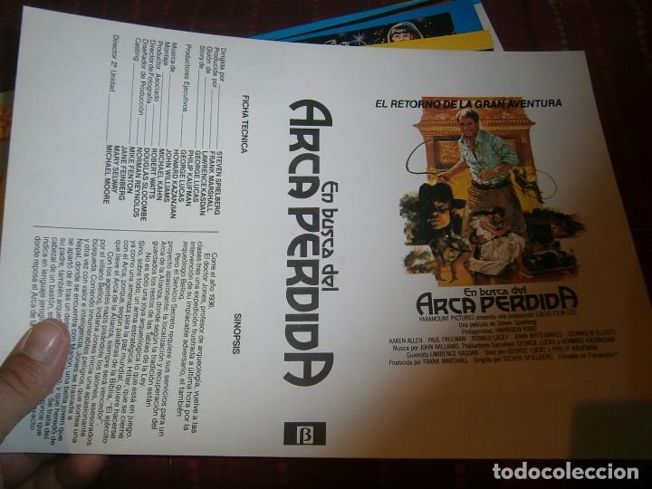 Cine: &iexcl;&iexcl;SOLO CARATULA&iexcl;&iexcl;EN BUSCA DEL ARCA PERDIDA - Foto 1