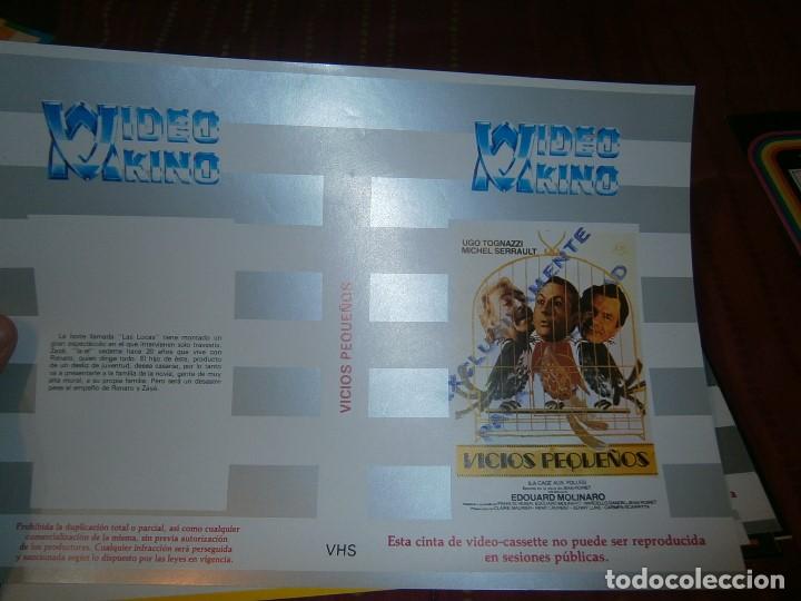 Cine: &iexcl;&iexcl;SOLO CARATULA&iexcl;&iexcl;VICIOS PEQUE&Ntilde;OS - Foto 1