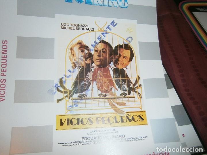 Cine: &iexcl;&iexcl;SOLO CARATULA&iexcl;&iexcl;VICIOS PEQUE&Ntilde;OS - Foto 2