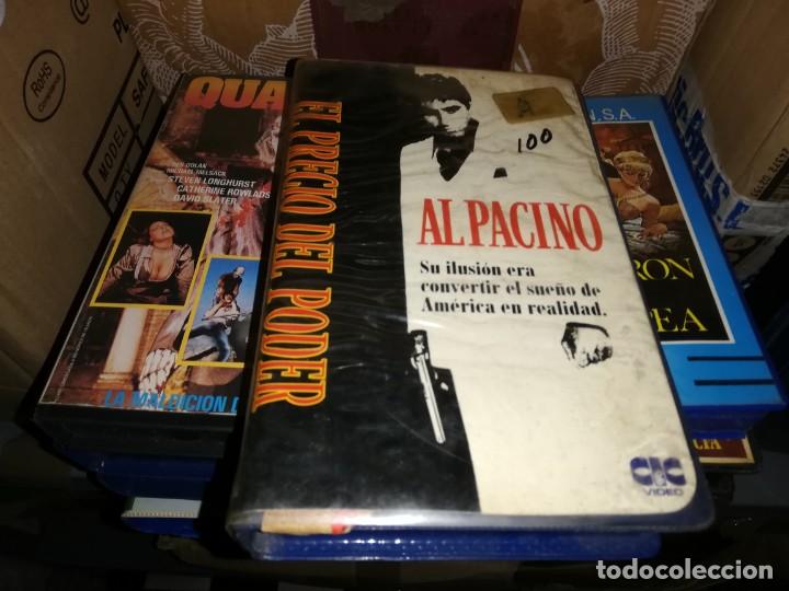 Cine: EL PRECIO DEL PODER V2000 ORIGINAL SISTEMA VIDEO 2000 AL PACINO SCARFACE - Foto 1