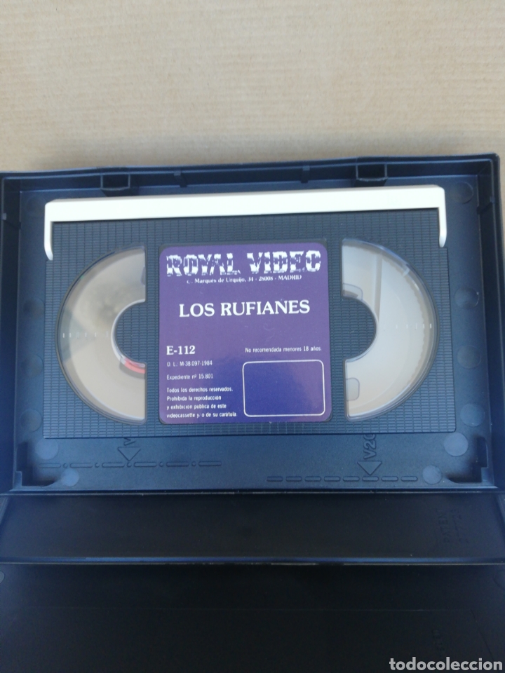 Cine: Los rufianes VHS Beta - Foto 3