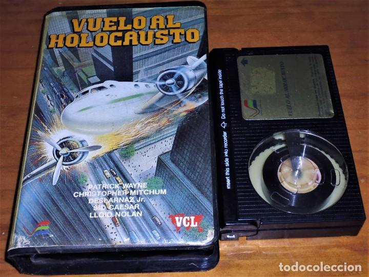 Cine: VUELO AL HOLOCAUSTO - PATRICK WAYNE, CHRISTOPHER MITCHUM - BETA - Foto 1