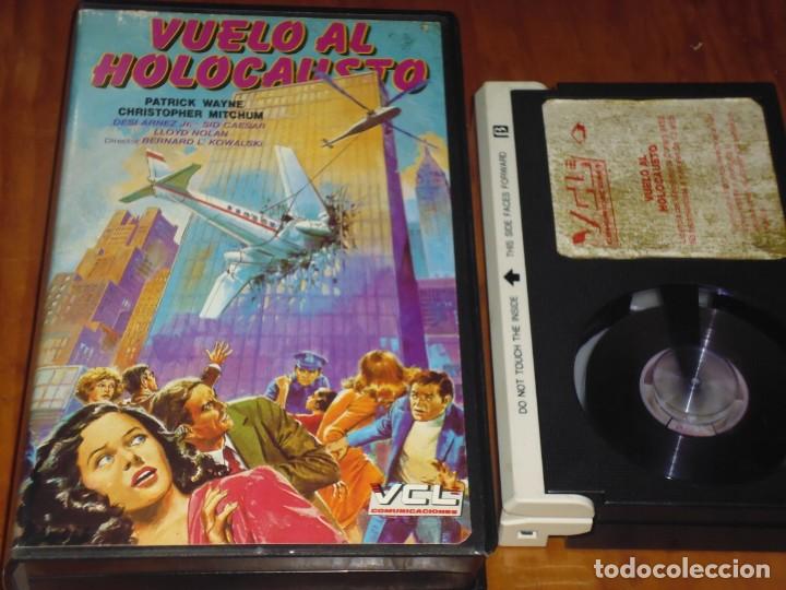 Cine: VUELO AL HOLOCAUSTO - PATRICK WAYNE, CHRISTOPHER MITCHUM - BETA - Foto 1