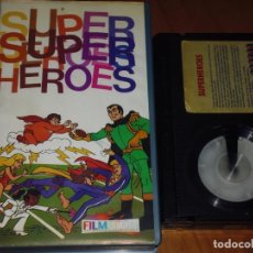 Cine: SUPER HEROES - DIBUJOS ANIMADOS - RECORD VISION - BETA. Lote 245113985