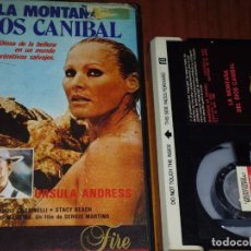 Cine: LA MONTAÑA DEL DIOS CANIBAL - URSULA ANDRESS , SERGIO MARTINO - BETA. Lote 246223940