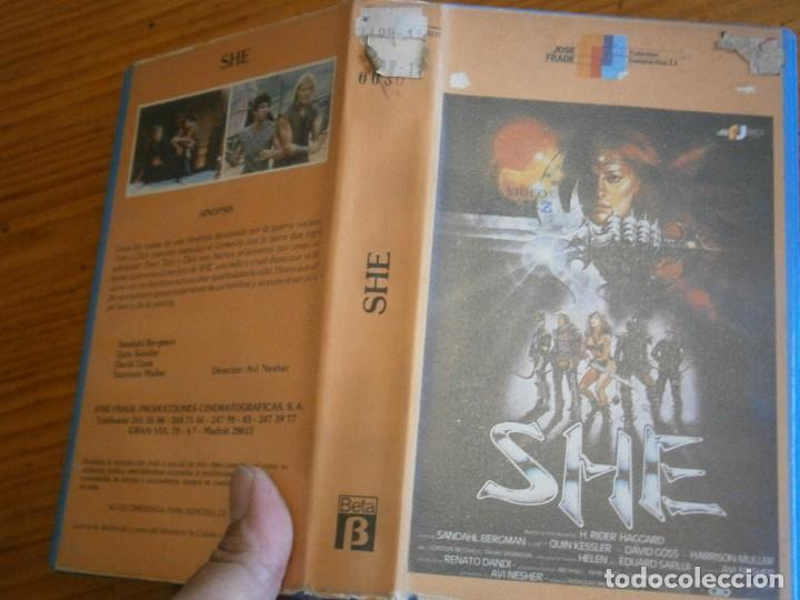 Cine: PELICULA BETA, PRIMERA EDICION, SHE - Foto 1