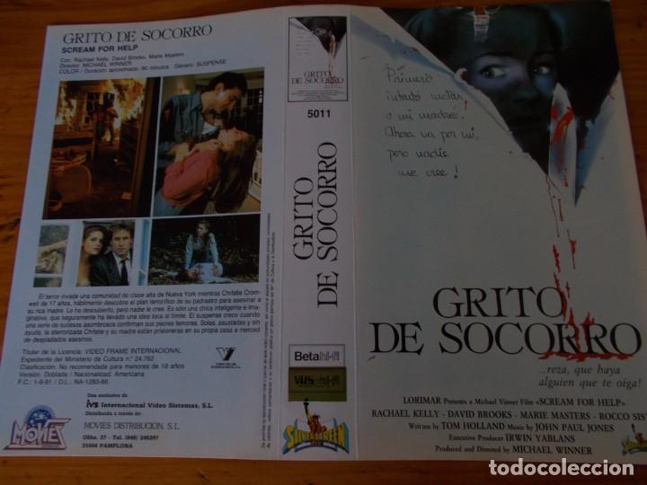 Cine: GRITO DE SOCORRO, (&rdquo;SOLO CARATULA&rdquo;) - Foto 1