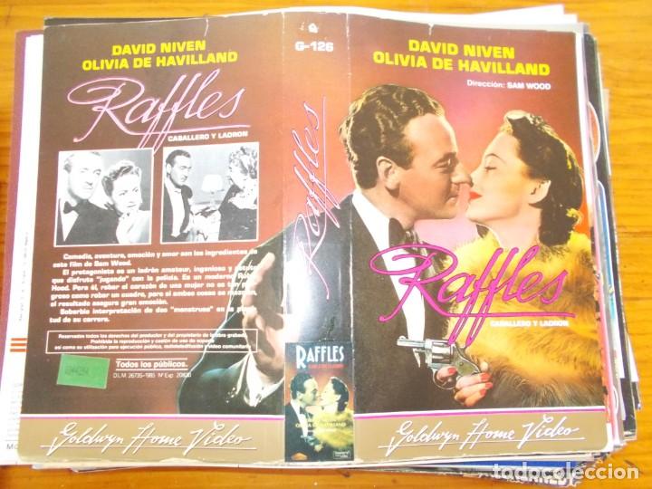 Cine: RAFFES(&rdquo;SOLO CARATULA&rdquo;) - Foto 1