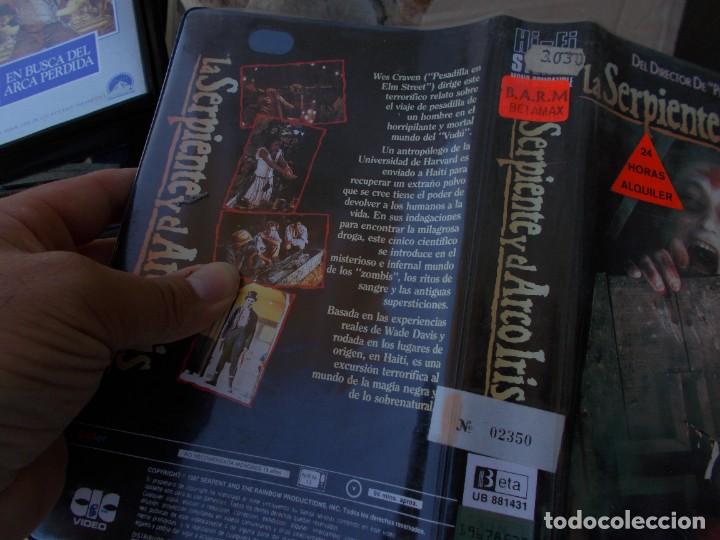 Cine: LA SERPIENTE Y EL ARCOIRIS, PELICULA BETA - Foto 4