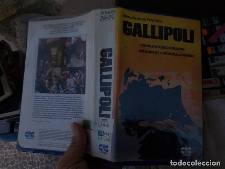 Cine: GALLIPOLI, PELICULA BETA - Foto 1