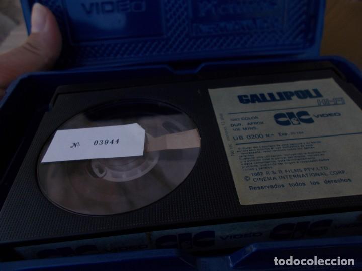 Cine: GALLIPOLI, PELICULA BETA - Foto 5