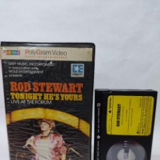 Cine: BETA - ROD STEWART - TONIGHT HE´S YOURS . LIVE AT THE FORUM-VIDEO CLUB