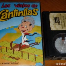 Cine: LOS VIAJES DE CANTINFLAS - DIBUJOS ANIMADOS - DOBLADOS POR MARIO MORENO - BETA. Lote 306641213