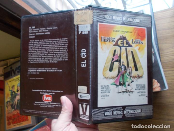 Cine: EL CID BETA CAJA GRANDE - Foto 1