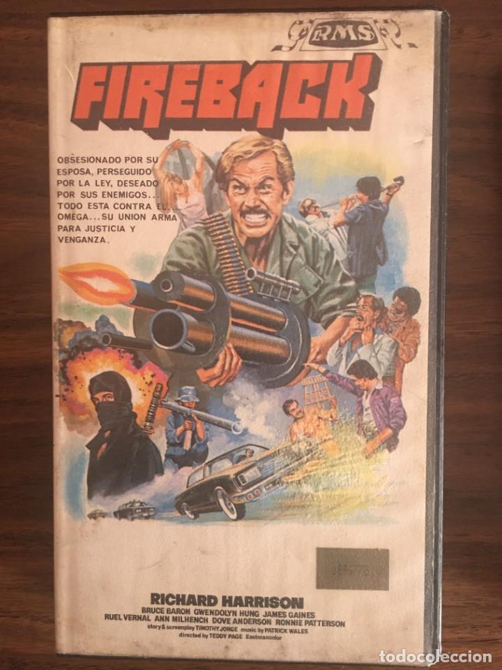 Cine: VHS - FIREBACK - RICHARD HARRISON - Foto 1