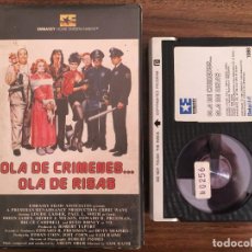 Cine: VHS - OLA DE CRIMENES, OLA DE RISAS. Lote 310573798