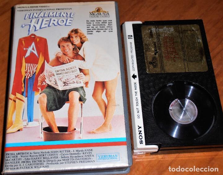 Cine: FINALMENTE HEROE - JOHN RITTER, BERT CONVY, MARTIN DAVIDSON - MGM - BETA - Foto 1