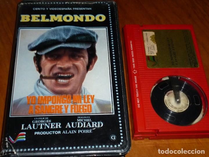 Cine: YO IMPONGO MI LEY A SANGRE Y FUEGO - JEAN PAUL BELMONDO - BETA - Foto 1 - 312366198