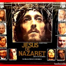 Cine: JESUS DE NAZARET (1978) - FRANCO ZEFFIRELLI 1ª EDICIÓN CBS. Lote 316191863