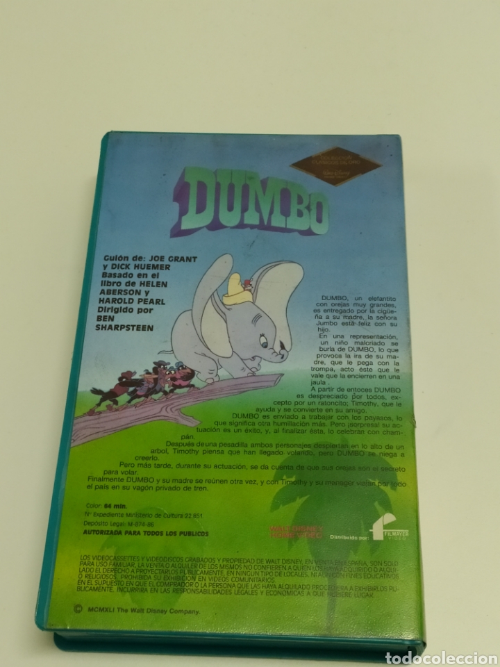 Cine: DUMBO - BETA - WALT DISNEY - Foto 3