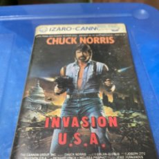 Cine: PELÍCULA BETA INVASION USA CHUCK NORRIS. Lote 334813613