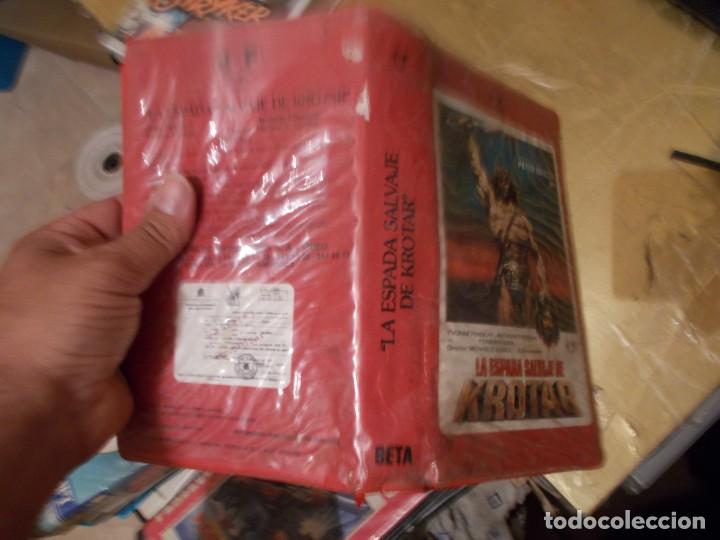 Cine: LA ESPADA SALVAJE DE KROTAR BETA CAJA GRANDE 1 EDICCION - Foto 7