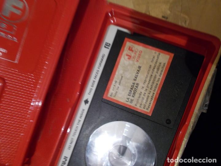 Cine: LA ESPADA SALVAJE DE KROTAR BETA CAJA GRANDE 1 EDICCION - Foto 16