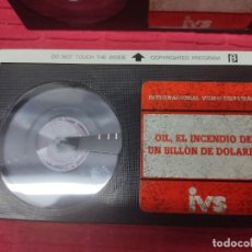 Cine: OIL. EL INCENDIO DE UN BILLON DE DOLARES - STUART WHITMAN, RAY MILLAND - BETA. SIN CAJA