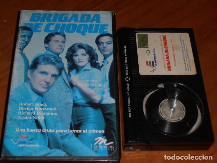 Cine: BRIGADA DE CHOQUE - ROBERT STACK, DORIAN HAREWOOD, TRISHA NOBLE - BETA - Foto 1