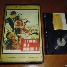 Cine: EL HOMBRE DE LA DILIGENCIA - FRANK LATIMORE, NURIA TORRAY, JESUS PUENTE - VIDEOESPAÑA - BETA. Lote 366264691