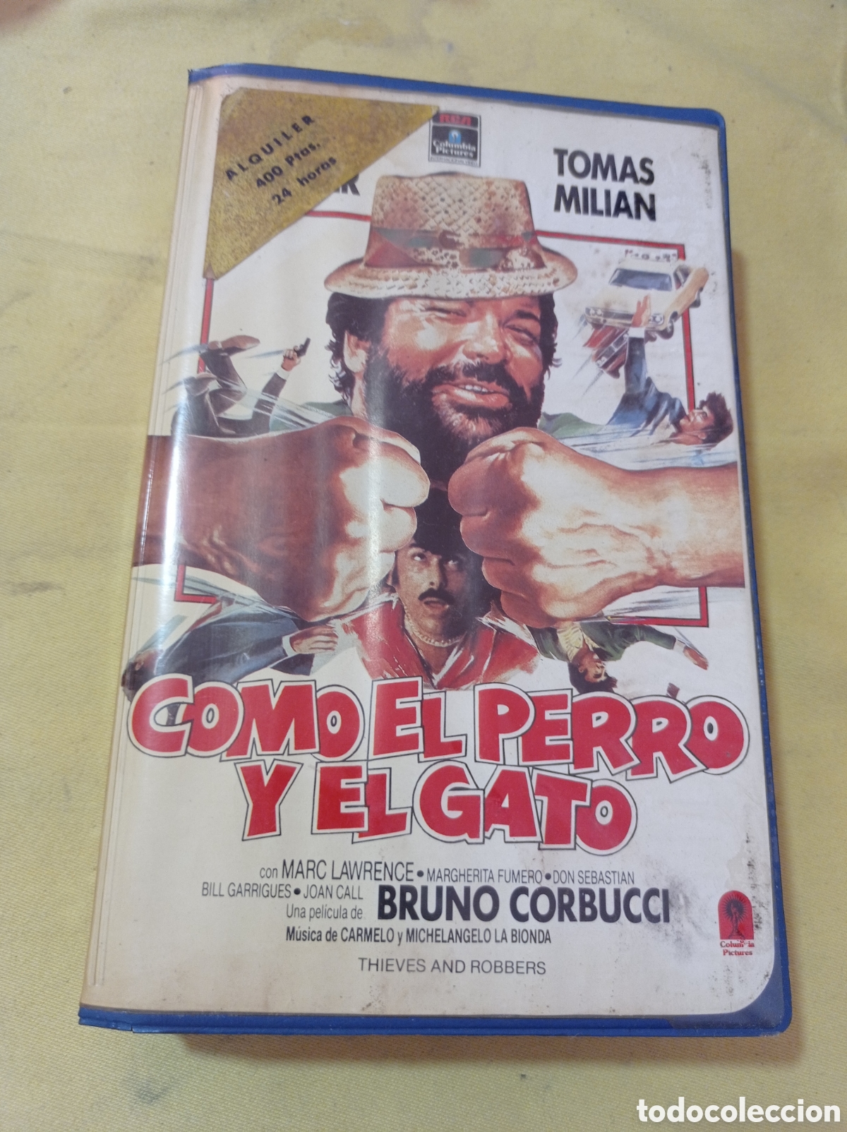 Cine: COMO EL PERRO Y EL GATO BETA 1982 ORIGINAL - Foto 1