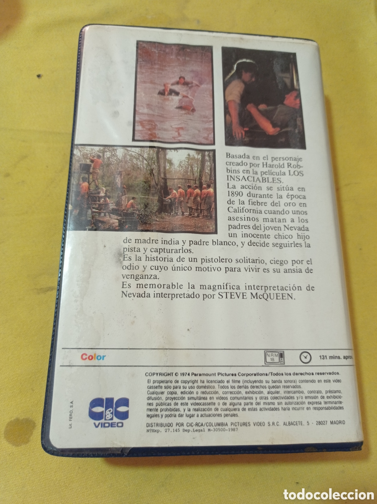 Cine: NEVADA SMITH BETA 1987 ORIGINAL - Foto 2