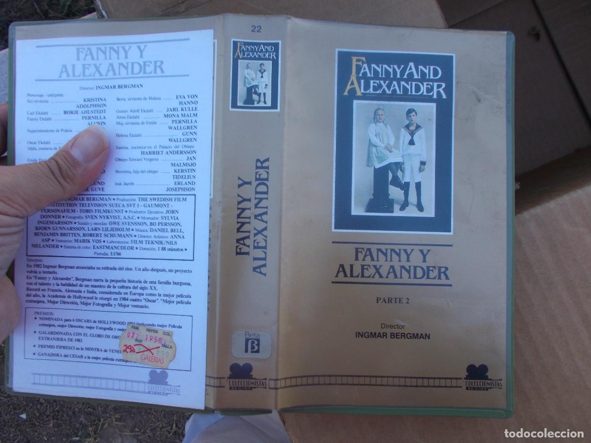 Cine: FANNY Y ALEXANDER (VHS) - Foto 1