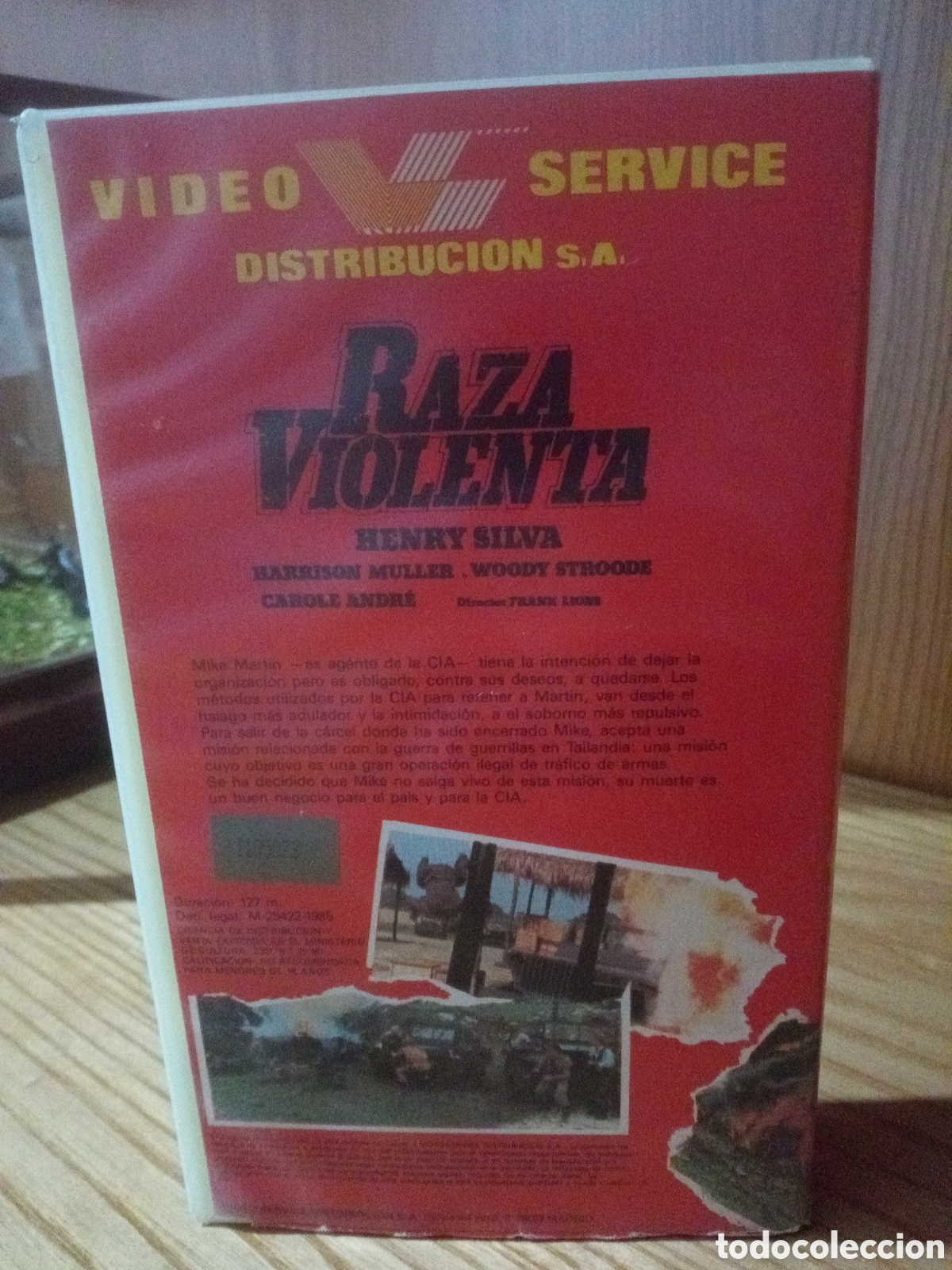 Cine: RAZA VIOLENTA PEL&Iacute;CULA BETA. HENRY SILVA - Foto 2