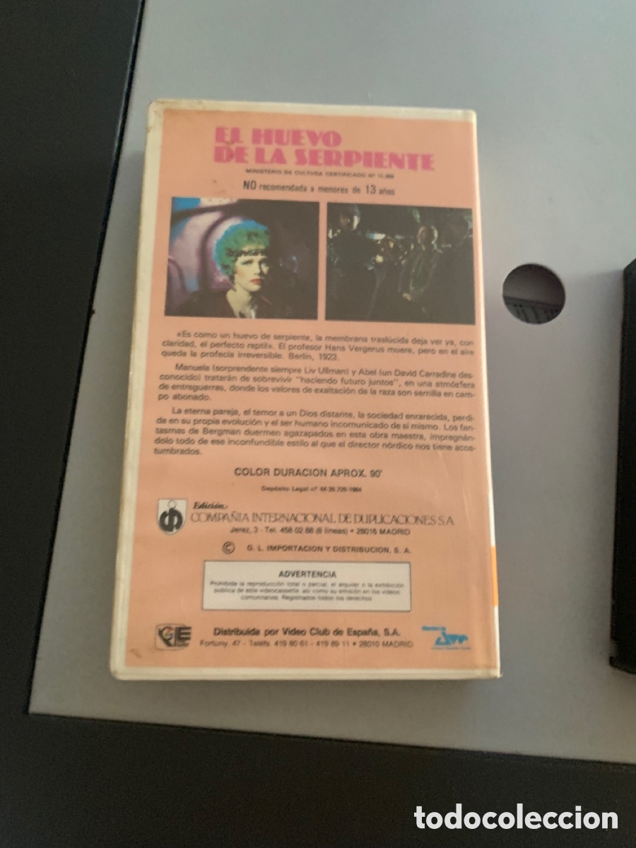 Cine: BETA. EL HUEVO DE LA SERPIENTE - Foto 2