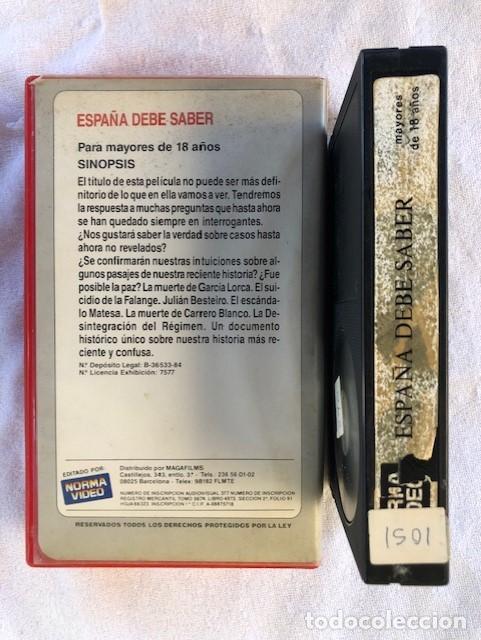 Cine: ESPA&Ntilde;A DEBE SABER / Dir. E MANZANOS / BETA - Foto 2
