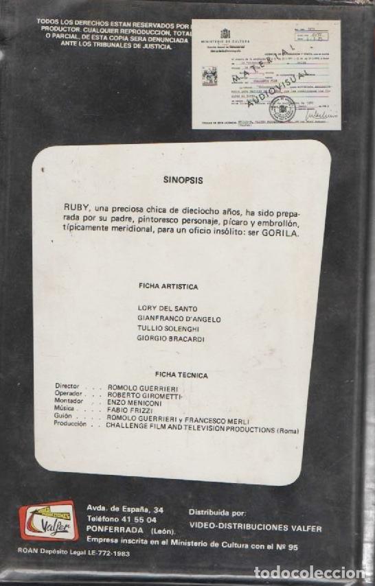 Cine: LA GORILA LORY DEL SANTO - Foto 2